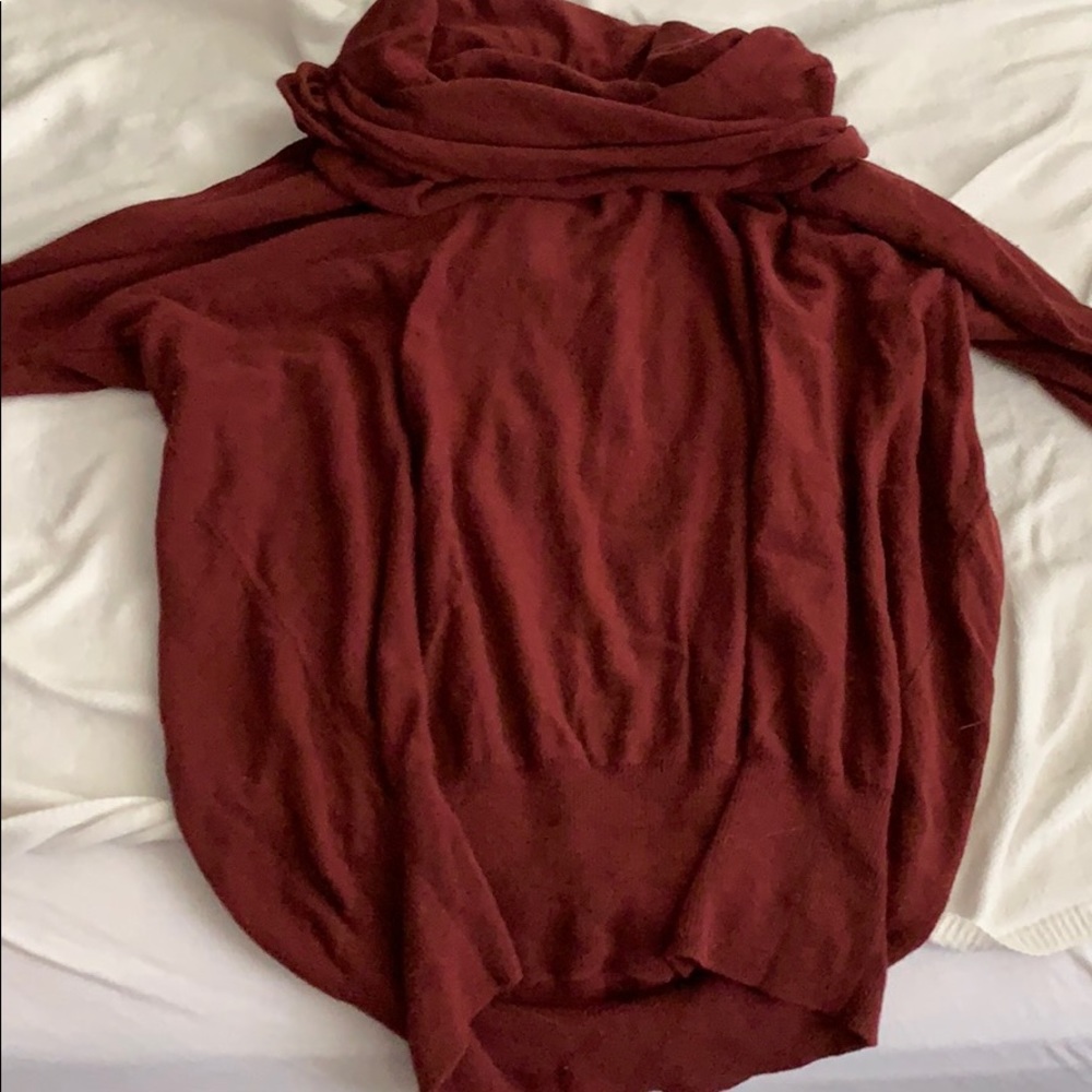 Turtle neck oversized sweater